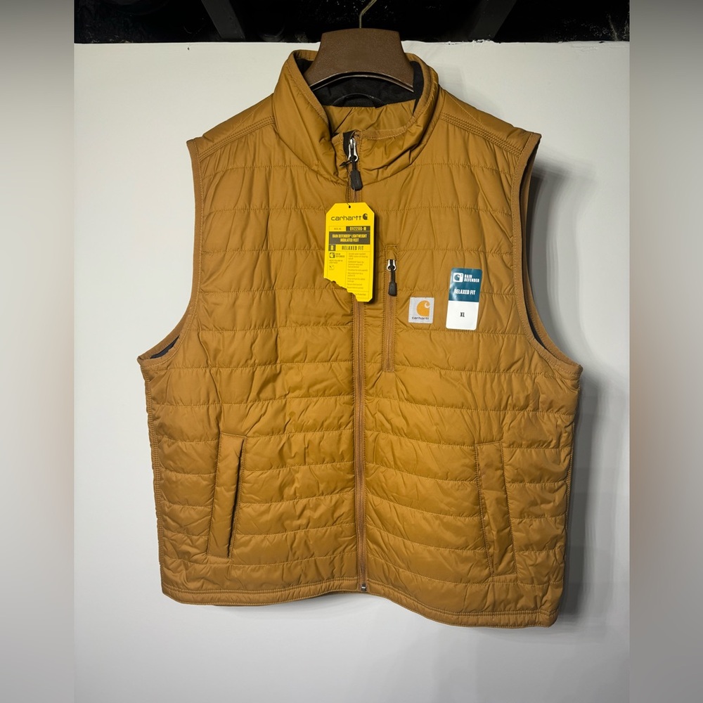 Carhartt Tan Insulated Vest